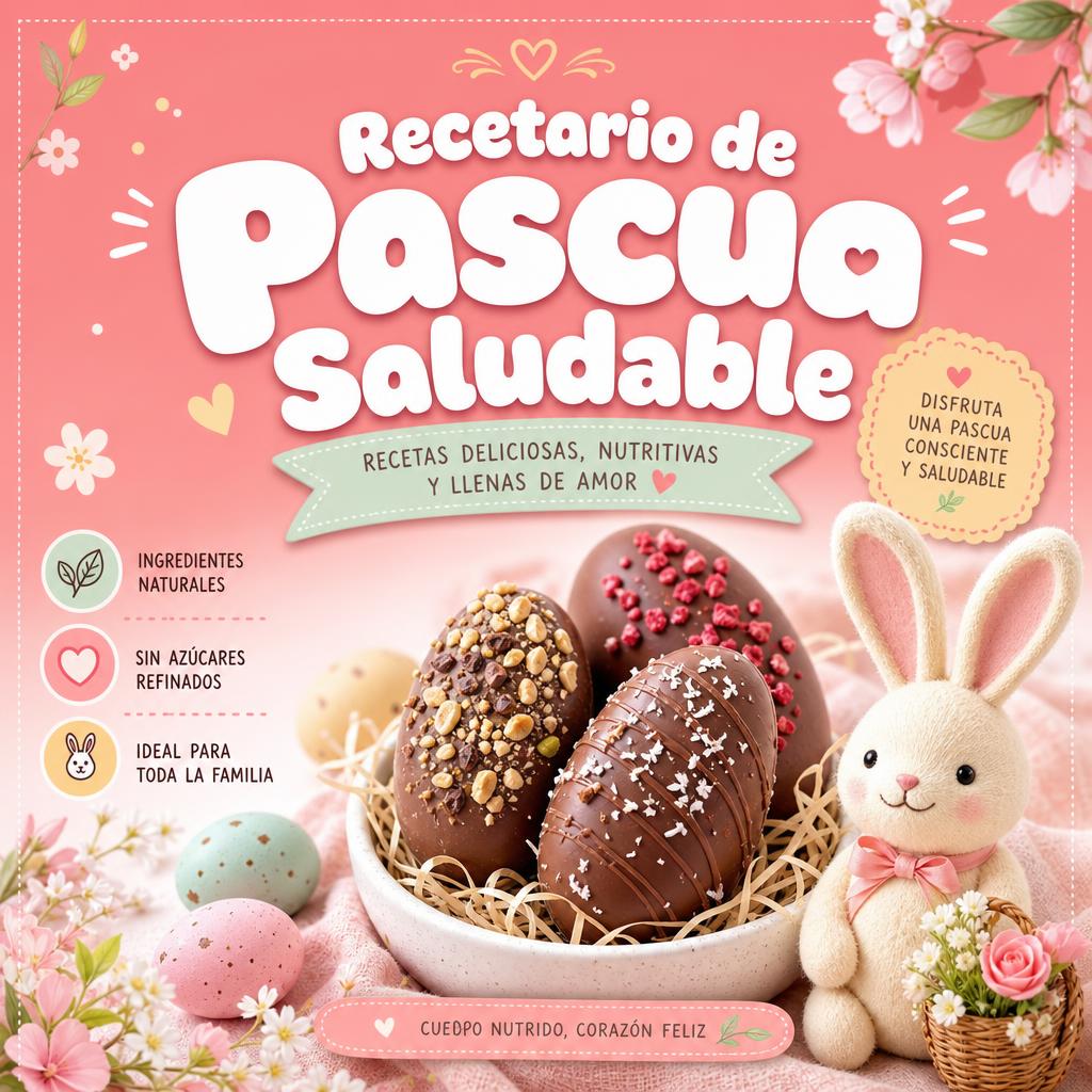 Portada del bono Recetario de Pascua Saludable